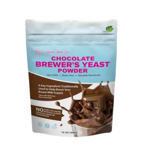 Brewers Yeast Powder for Lactation Cookies for Breastfeeding - Lactation Supplement for Increased Breast Milk - Nutritional Yeast for Lactation Support - Breastmilk Supplement for Women - Easy to Bake