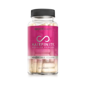 Hairfinity Hair Vitamins - Scientifically Formulated with Biotin, Amino Acids, and a Vitamin Supplement That Helps Support Hair Growth - Vegan - 60 Veggie Capsules (1 Month Supply)