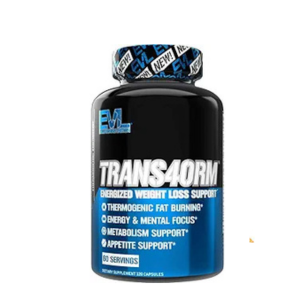 EVL Thermogenic Fat Burner Support - Fast Acting Weight Loss Energy and Appetite Support - Trans4orm Green Tea Supplement for Men and Women - 60 Servings