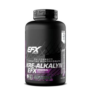 EFX Sports Kre-Alkalyn EFX | pH Correct Creatine Monohydrate Pill Supplement | Strength, Muscle Growth &amp; Performance | 120 Servings, 240 Capsules