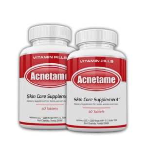 Acne Pills 2 Pack 120 Pills- Vitamin Supplements for Acne Breakouts- Hormonal Pimple Tablets to Clear Oily Skin for Women, Men, Teens, and Adults
