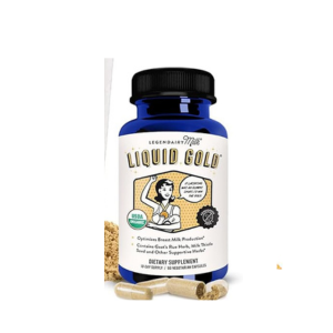 Legendairy Milk Liquid Gold Lactation Support | Lactation Supplement with Organic Goats Rue, Milk Thistle, Shatavari, Fennel, Alfalfa &amp; Anise | Breastfeeding Supplements, 60 Count