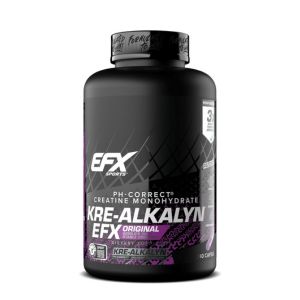 EFX Sports Kre-Alkalyn EFX | pH Correct Creatine Monohydrate Pill Supplement | Strength, Muscle Growth &amp; Performance | 120 Servings, 240 Capsules