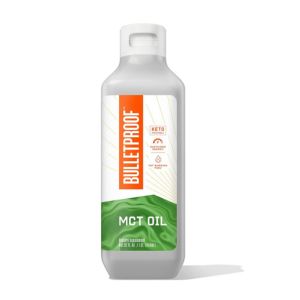 Bulletproof MCT Oil Made with C10 and C8 Oil, 32 Ounces, Keto Supplement for Sustained Energy, Brain and Body Fuel, Add to Coffee and Smoothies