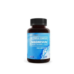 BioEmblem Triple Magnesium Complex | 300mg of Magnesium Glycinate, Malate, &amp; Citrate for Muscles, Nerves, &amp; Energy | High Absorption | Vegan, Non-GMO | 90 Capsules