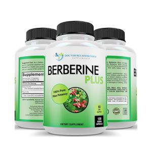 DOCTOR RECOMMENDED SUPPLEMENTS Berberine Plus 1200mg Per Serving - 120 Veggie Capsules with Royal Jelly