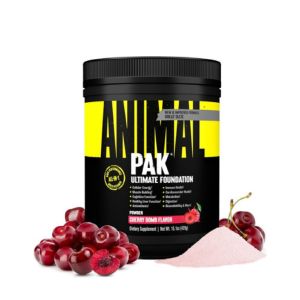 Animal Pak - Convenient All-in-One Vitamin &amp; Supplement Powder - Zinc, Vitamins C, B, D, Amino Acids, Immune Support, Digestive Enzymes, and More - Daily Multivitamin for Women &amp; Men - 60 Scoops