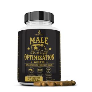 Ancestral Supplements Mofo, Supplements for Men, Support for Energy Levels and Overall Men's Health and Wellness, Non-GMO Grass Fed Beef Organ Supplement with Liver, No Fillers, 180 Capsules