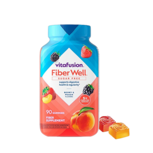 Vitafusion Fiber Well Sugar Free Gummies – 90 Count