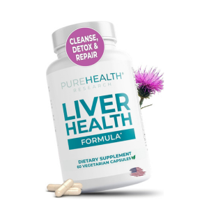 Liver Health – Liver Cleanse Detox & Repair with Artichoke Extract, Milk Thistle, Dandelion Root, Turmeric, Berberine to Healthy Liver Renew with 11 Natural Nutrients, 30 Days Supply