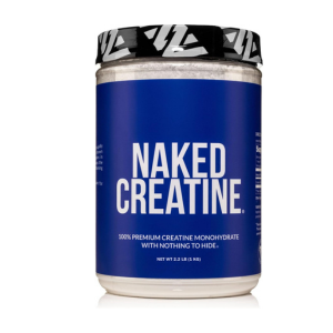 NAKED Pure Micronized Creatine Monohydrate – 200 Servings, 1,000g Bulk – Vegan, Non-GMO, Gluten & Soy Free - Muscle Building, Strength Training, Gym & Fitness Supplement