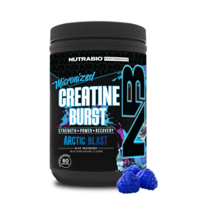 NutraBio Pure Micronized Creatine Monohydrate Powder Supplement, Arctic Blast, (300 g) - Supports Bulk Muscle Energy, Recovery, and Strength - HPLC Tested Creatine Powder Supplement for Men and Women