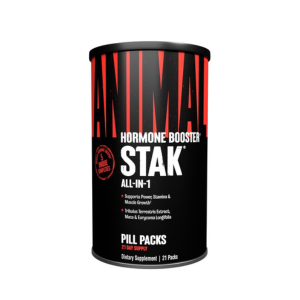 Animal Stak – Complete Natural Hormone Booster Supplement with Tribulus – Natural Testosterone Booster for Athletes – Contains Estrogen Blockers – 1 Month Cycle