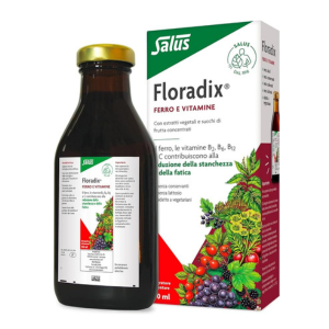 Flora, Floradix Iron + Herbs, Natural Liquid Iron Supplement, 17 fl Ounce (500 ML)