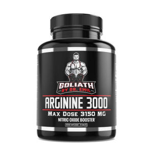Dr. Emil - L Arginine (3150mg) Highest Capsule Dose - Nitric Oxide Supplement for Vascularity, Endurance and Heart Health (AAKG and HCL) - 90 Tablets